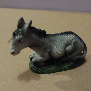Italian Nativity Scene Donkey Figure